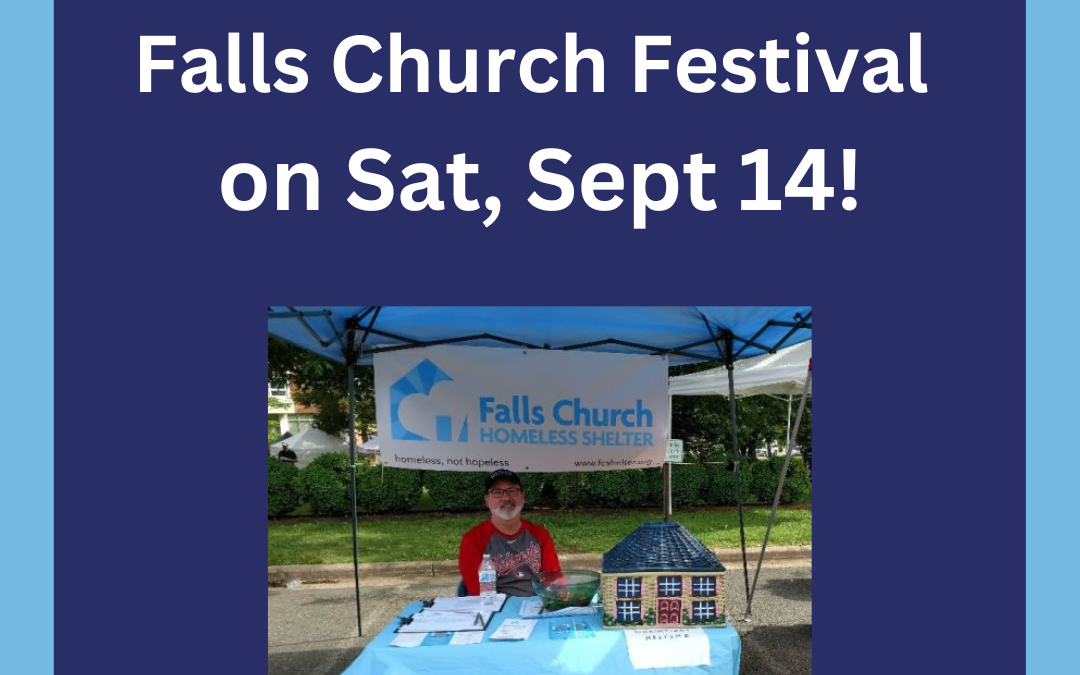 Come Visit Us at the Falls Church Festival – Sat, Sept 14, 2024